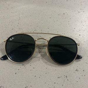 Ray ban sunglasses - round double bridge